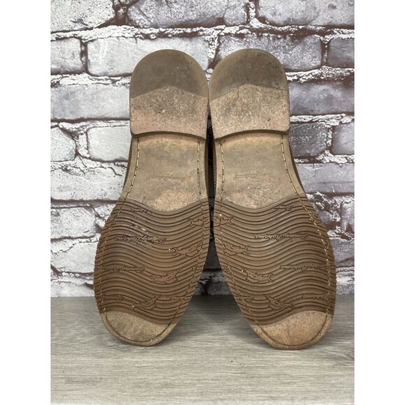 Tommy Bahama Felton Tan Brown Leather Perforated Casual Loafers Men 11M US/44EU - Picture 9 of 16